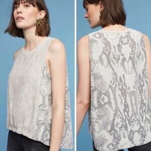 Anthropologie Akemi + Kin Marietta Sleeveless Cocoon Top